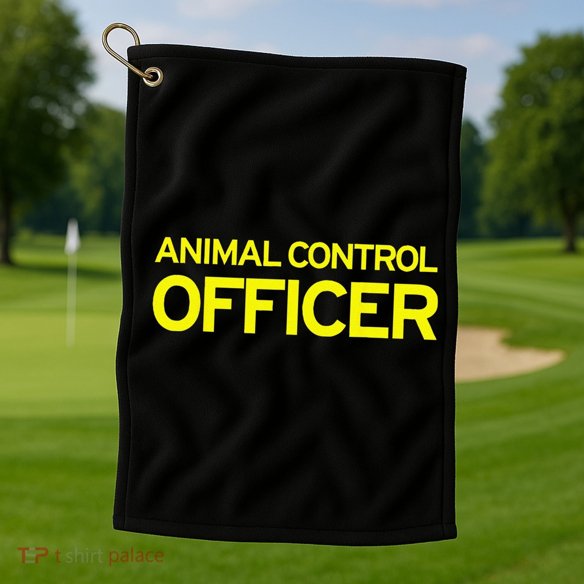 Animal Control Officer Halloween Costume Golf Towel