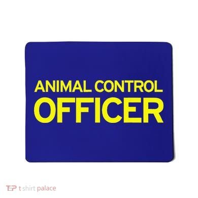 Animal Control Officer Halloween Costume Mousepad