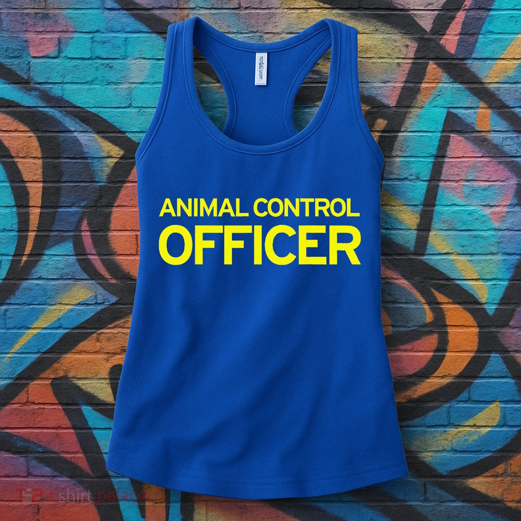 Animal Control Officer Halloween Costume Women's Tank Top