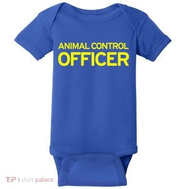 Animal Control Officer Halloween Costume Baby Bodysuit
