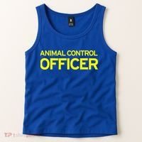 Animal Control Officer Halloween Costume Tank Top thumb 2