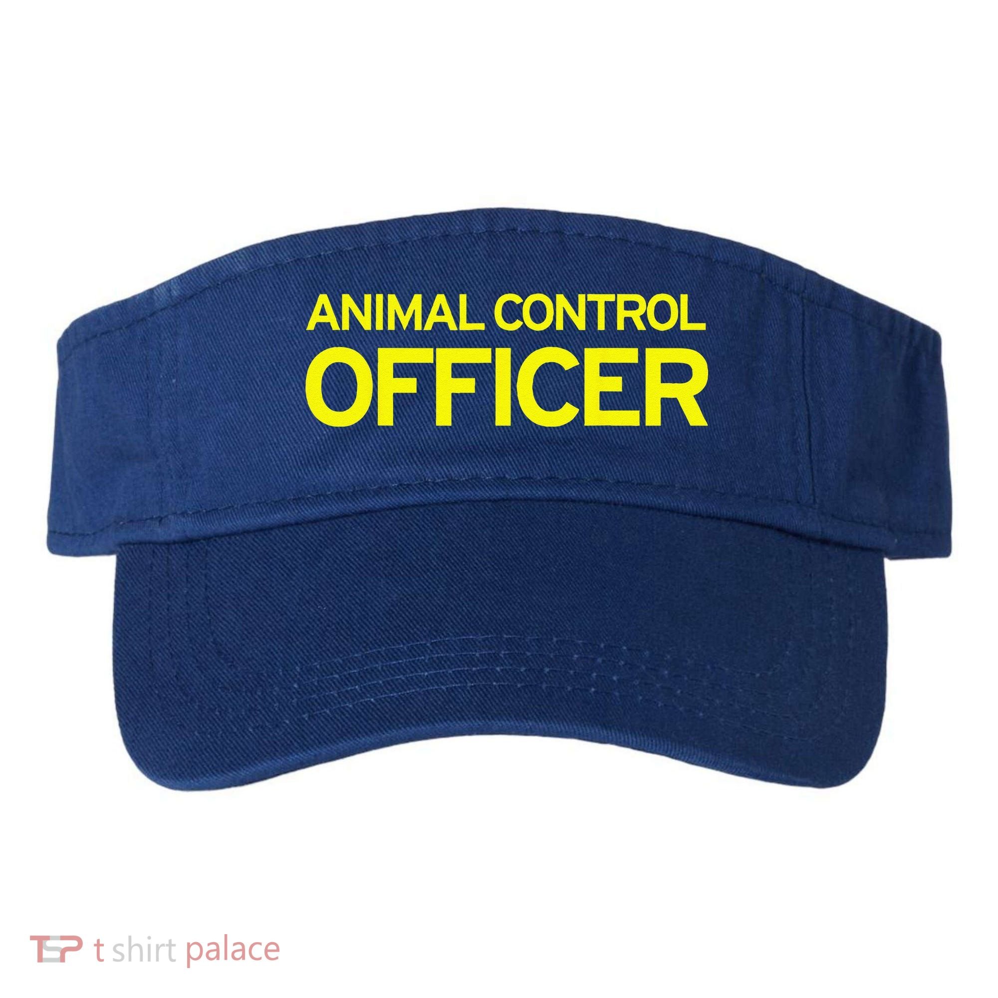 Animal Control Officer Halloween Costume Visor