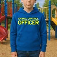 Animal Control Officer Halloween Costume Kids Hoodie thumb 2