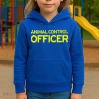 Animal Control Officer Halloween Costume Kids Hoodie thumb 3