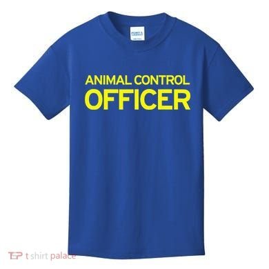 Animal Control Officer Halloween Costume Kids T-Shirt