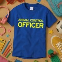 Animal Control Officer Halloween Costume Kids T-Shirt thumb 3