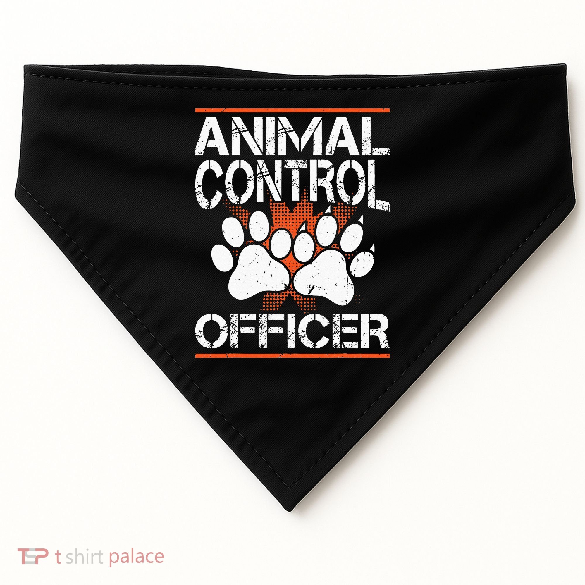 Animal Control Officer USA-Made Doggie Bandana
