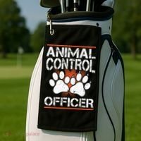 Animal Control Officer Golf Towel thumb 2