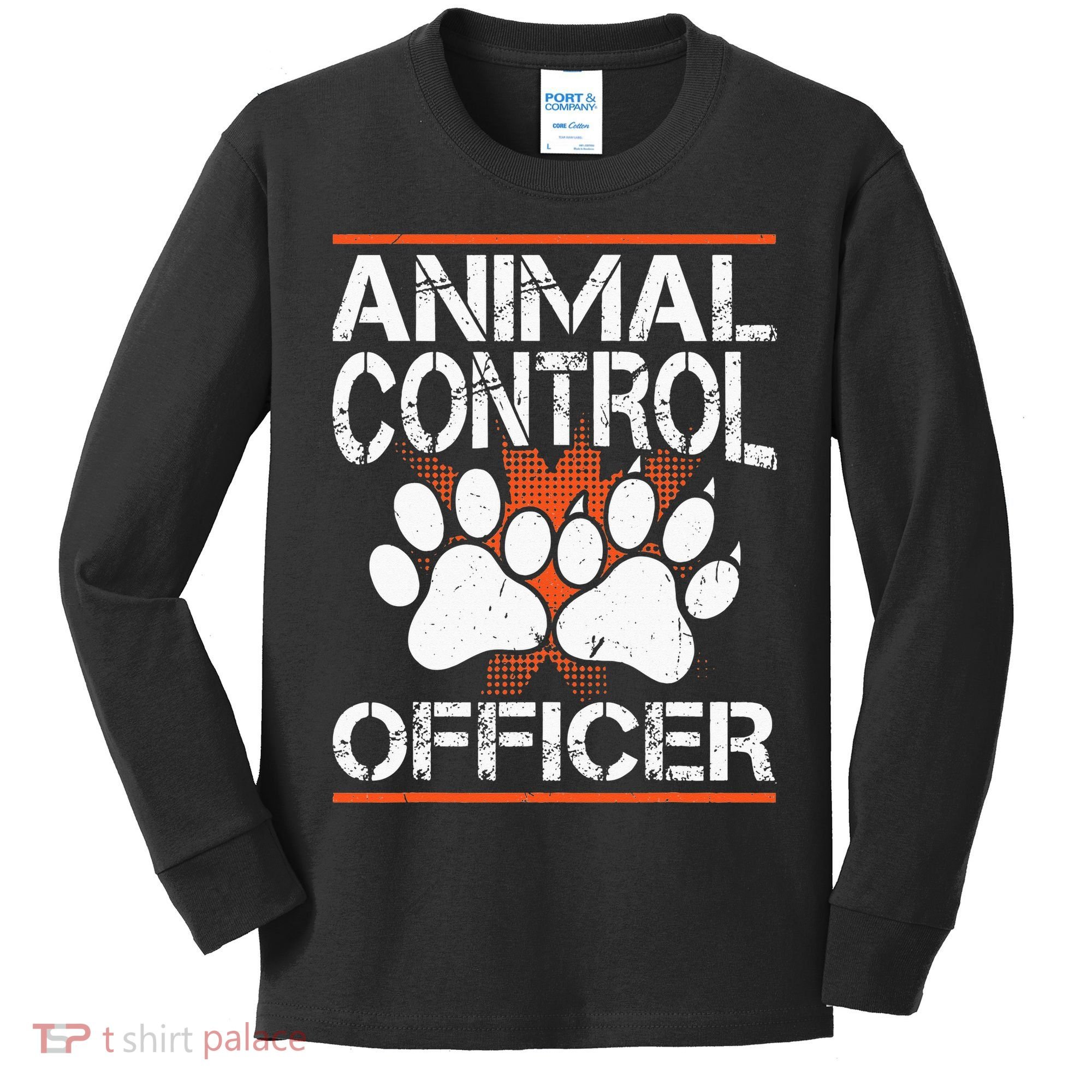 Animal Control Officer Kids Long Sleeve Shirt