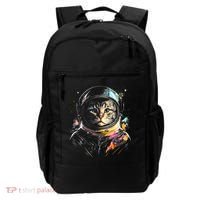 Astronaut Cat Or Funny Space Cat On Galaxy Cat Lover Day Backpack thumb 0