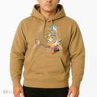 Astronaut Cat Or Funny Space Cat On Galaxy Cat Lover Day Hoodie thumb 2