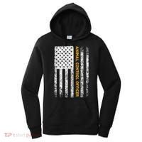 Animal Control Officer Flag Wildlife Rescue Patrol Control Women's Hoodie thumb 0