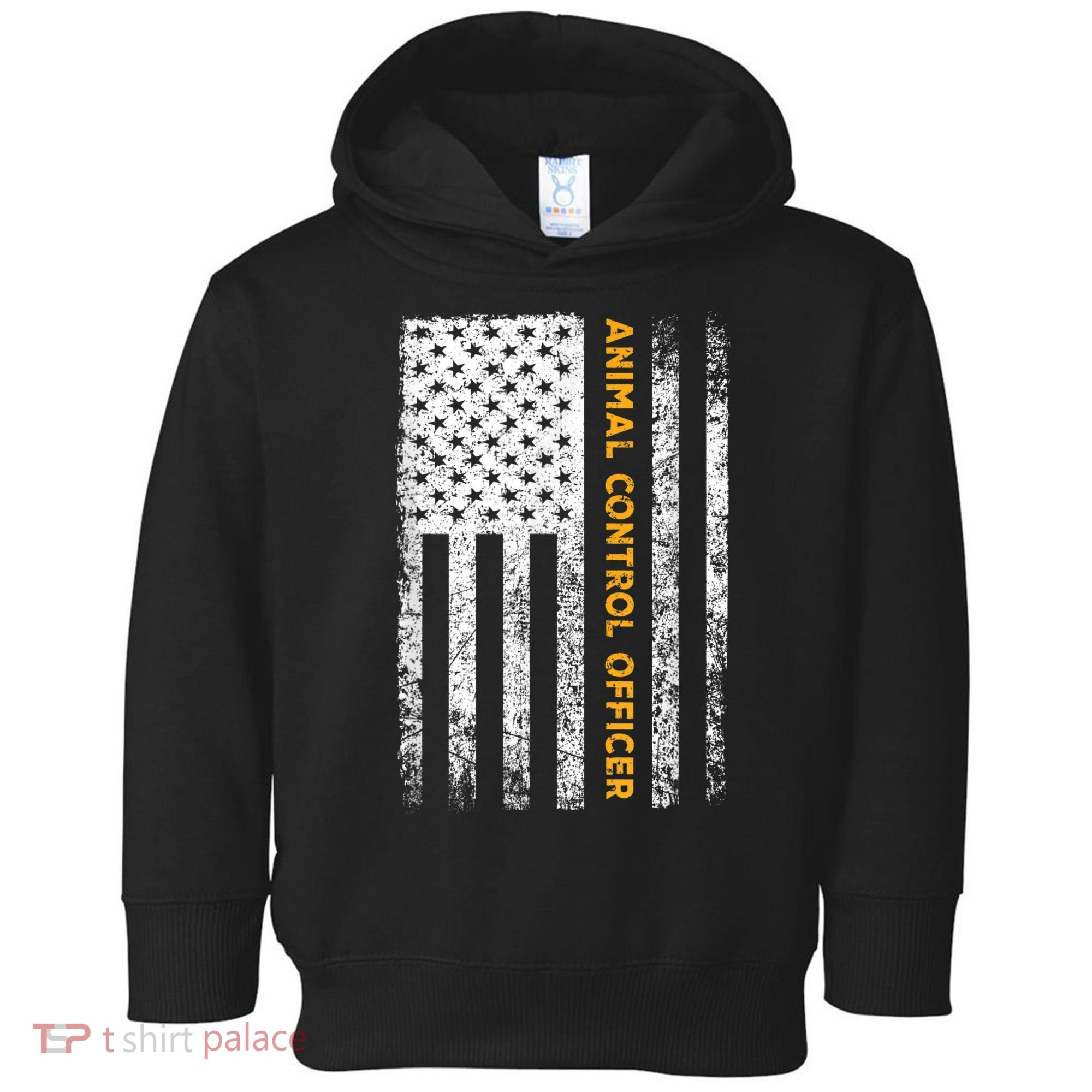 Animal Control Officer Flag Wildlife Rescue Patrol Control Toddler Hoodie