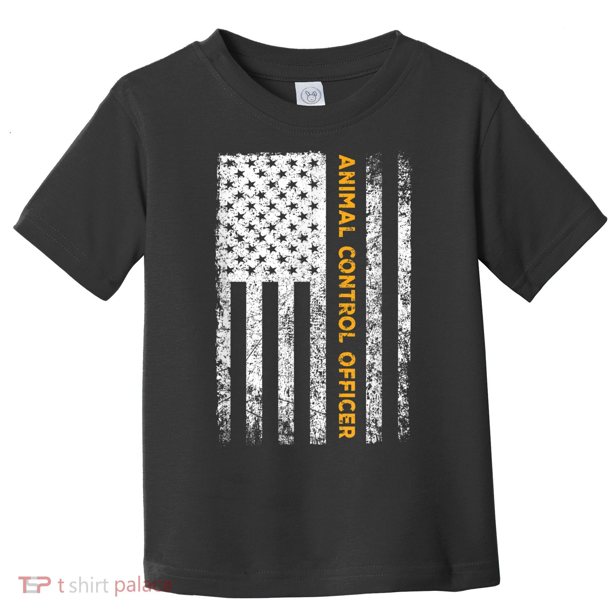 Animal Control Officer Flag Wildlife Rescue Patrol Control Toddler T-Shirt