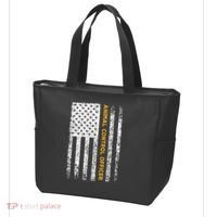 Animal Control Officer Flag Wildlife Rescue Patrol Control Tote Bag thumb 3