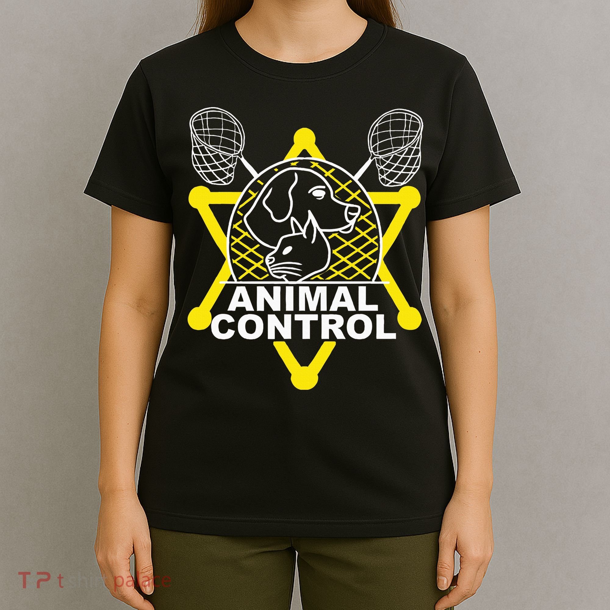 Animal Control Officer Catcher Cats Dogs T-Shirt