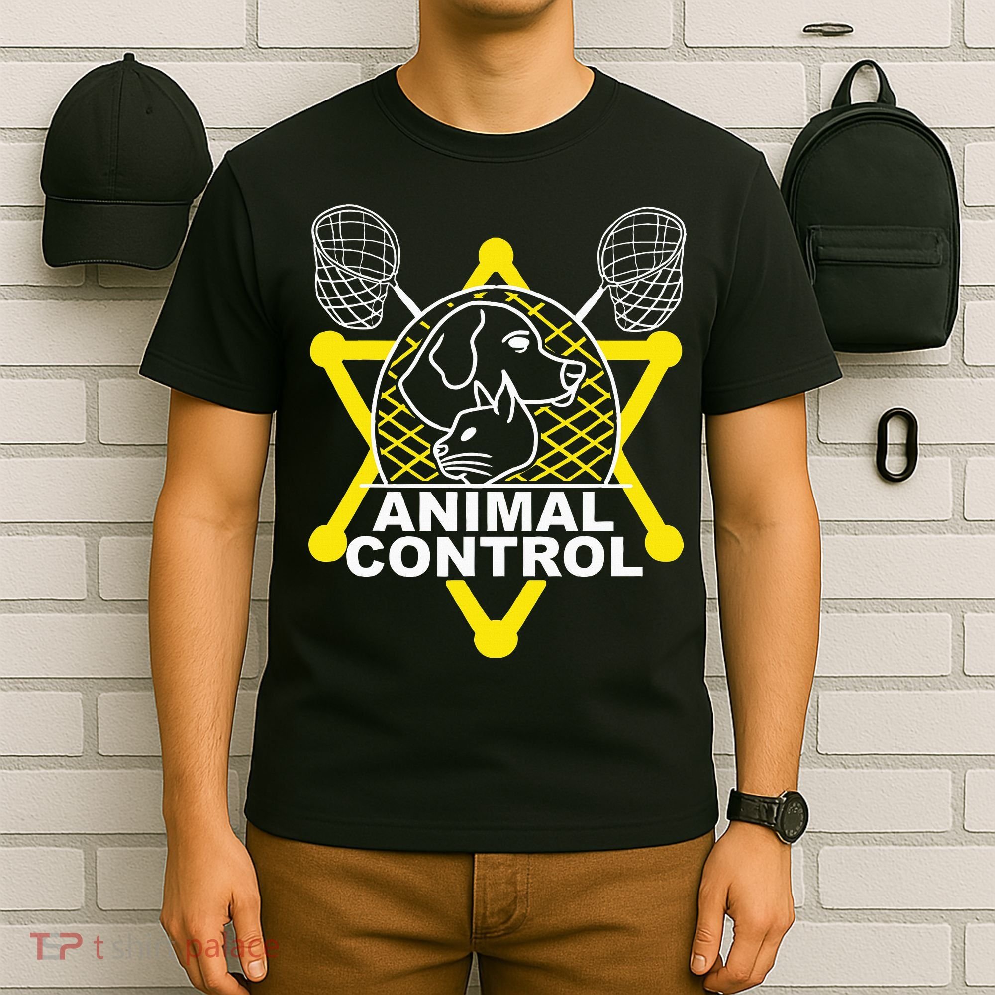 Animal Control Officer Catcher Cats Dogs T-Shirt