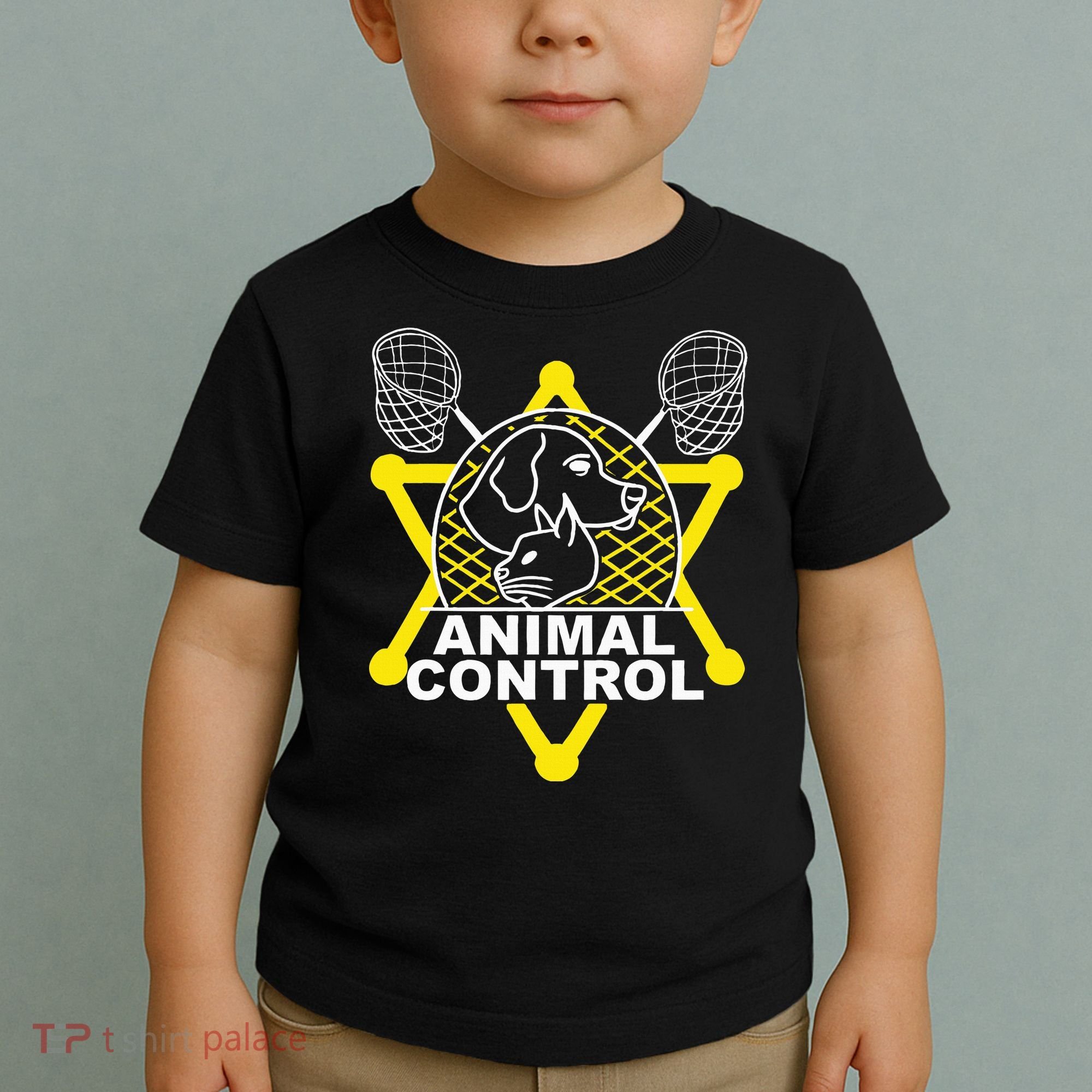 Animal Control Officer Catcher Cats Dogs Toddler T-Shirt