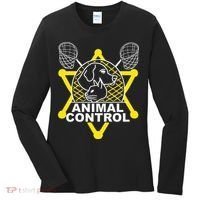 Animal Control Officer Catcher Cats Dogs Women's Long Sleeve Shirt thumb 0