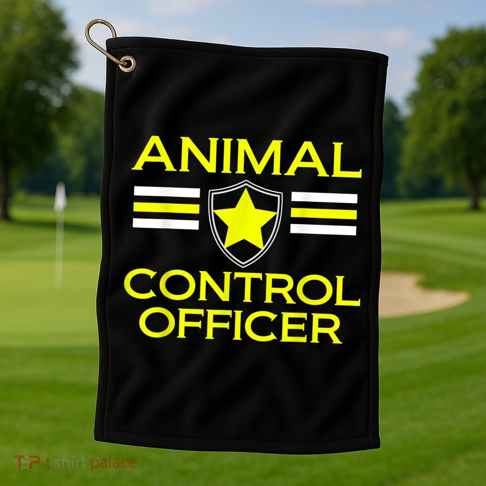 Animal Control Officer Golf Towel