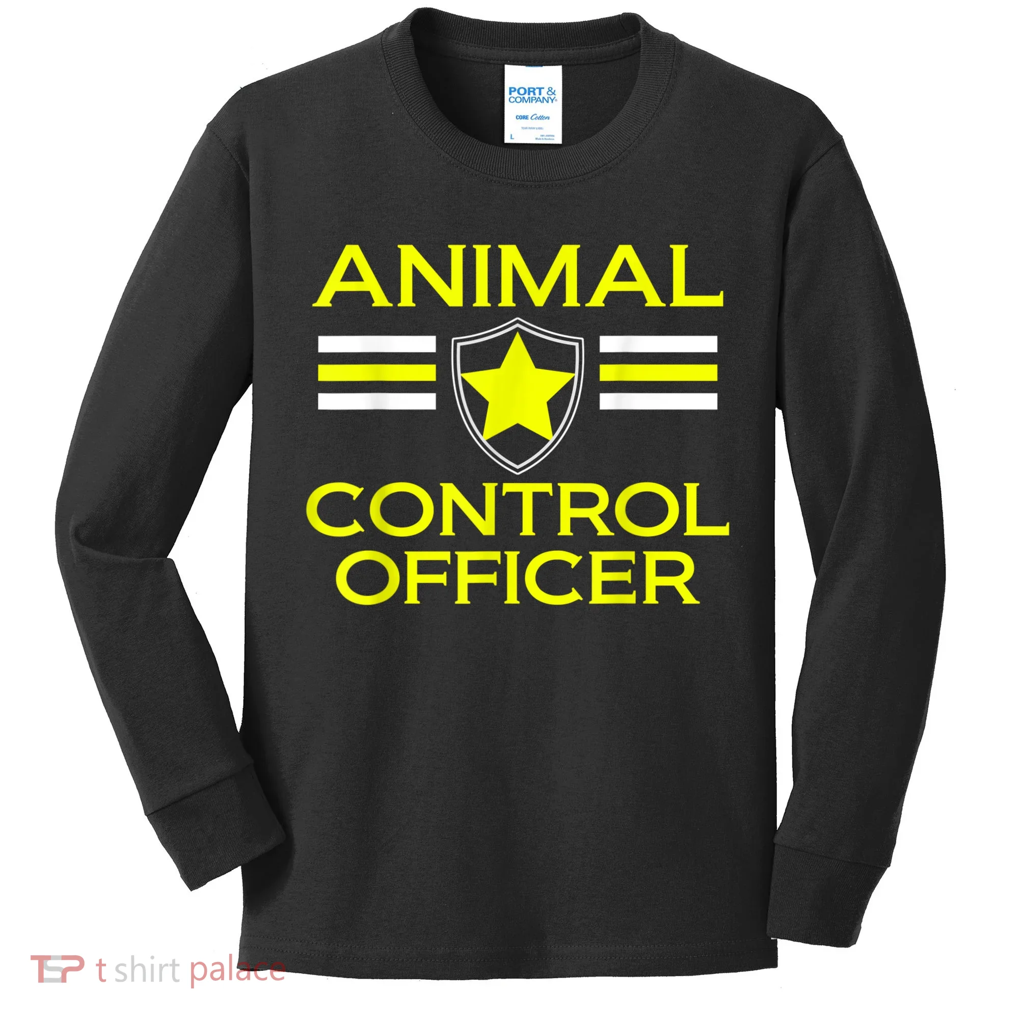 Animal Control Officer Kids Long Sleeve Shirt