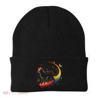 Astronaut Cat or Funny Galaxy Cat on Space Cat Lover Beanie thumb 0