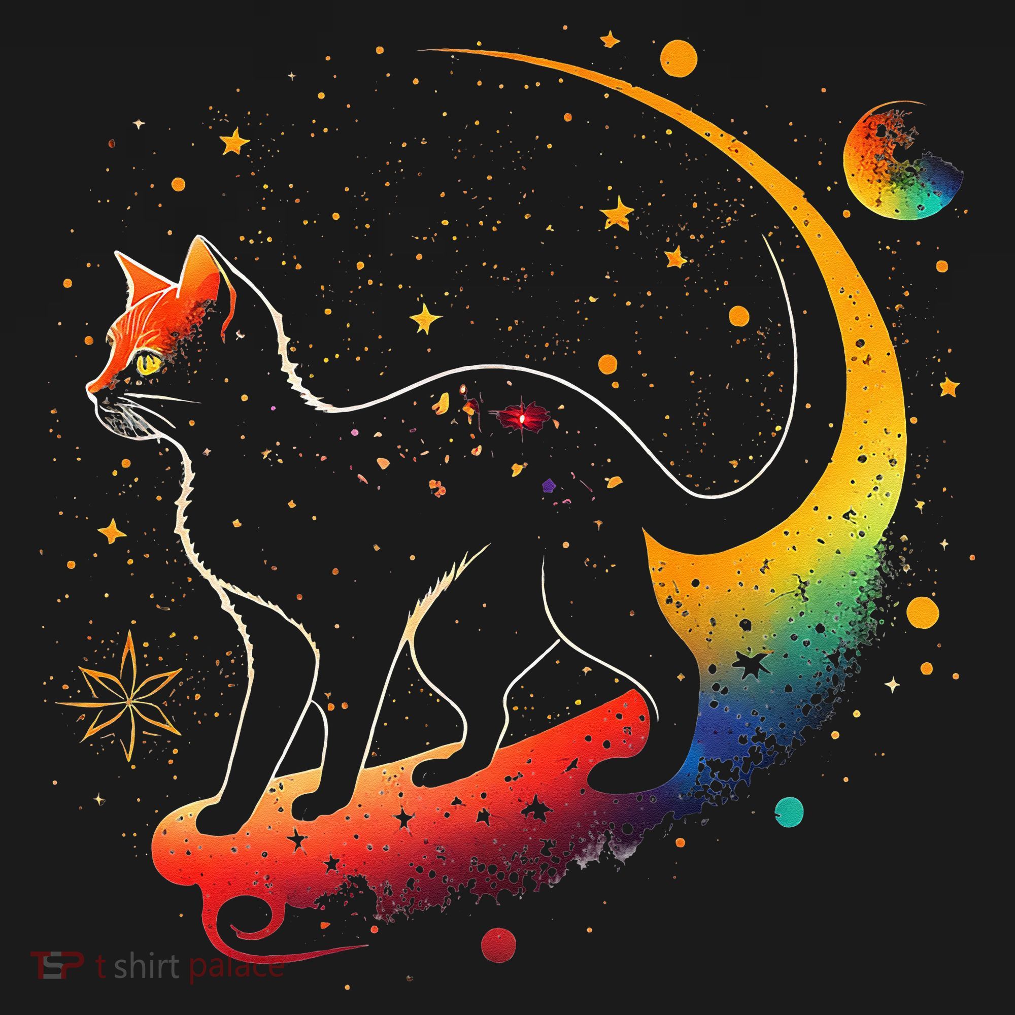 Astronaut Cat or Funny Galaxy Cat on Space Cat Lover Baby Bodysuit
