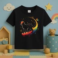 Astronaut Cat or Funny Galaxy Cat on Space Cat Lover Toddler T-Shirt thumb 3