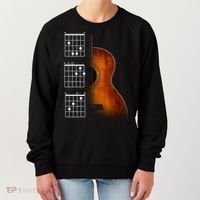 Acoustic Guitar Chords Women's Sweatshirt thumb 0