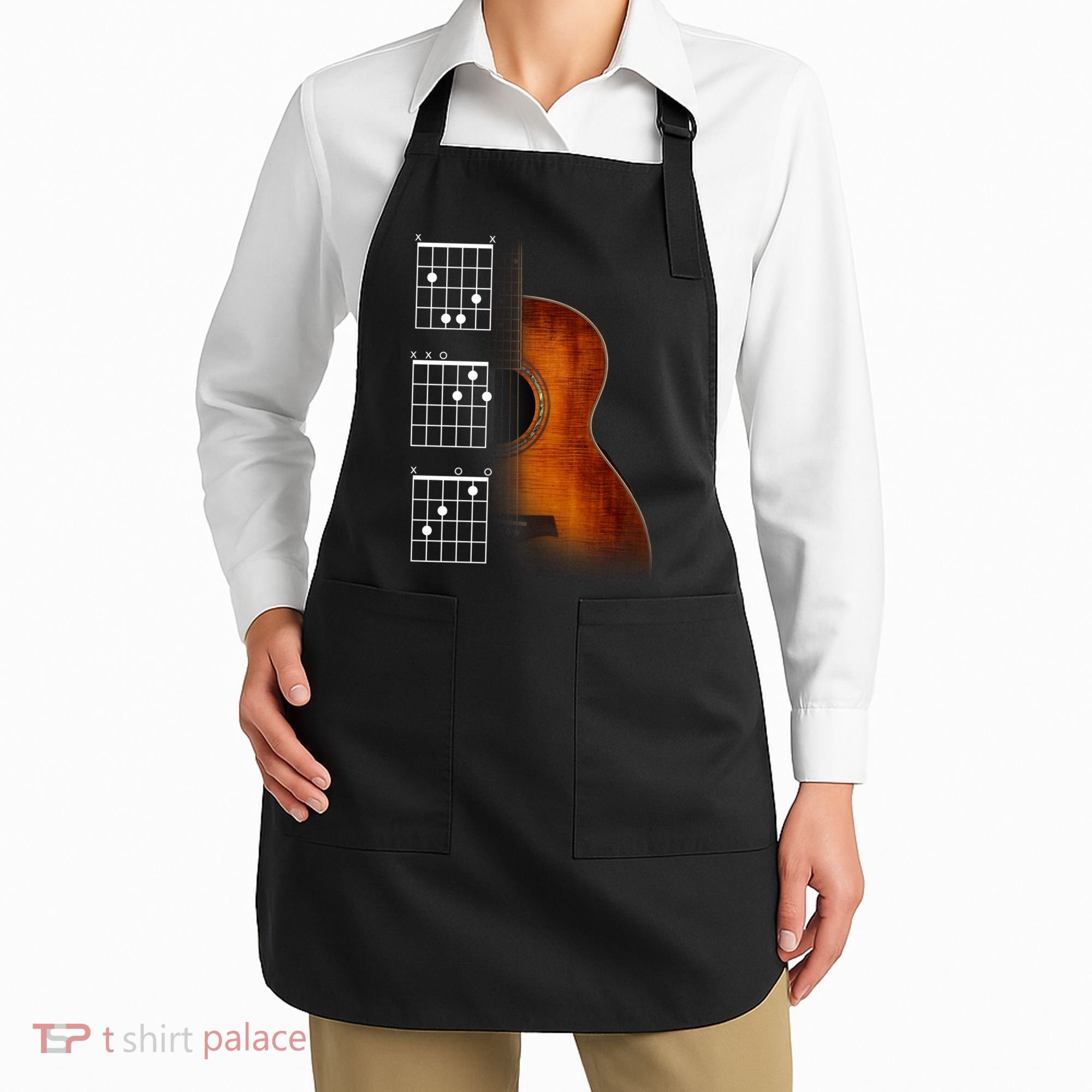 Acoustic Guitar Chords Apron