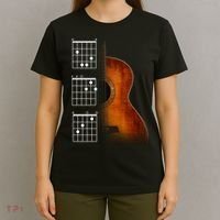 Acoustic Guitar Chords T-Shirt thumb 4