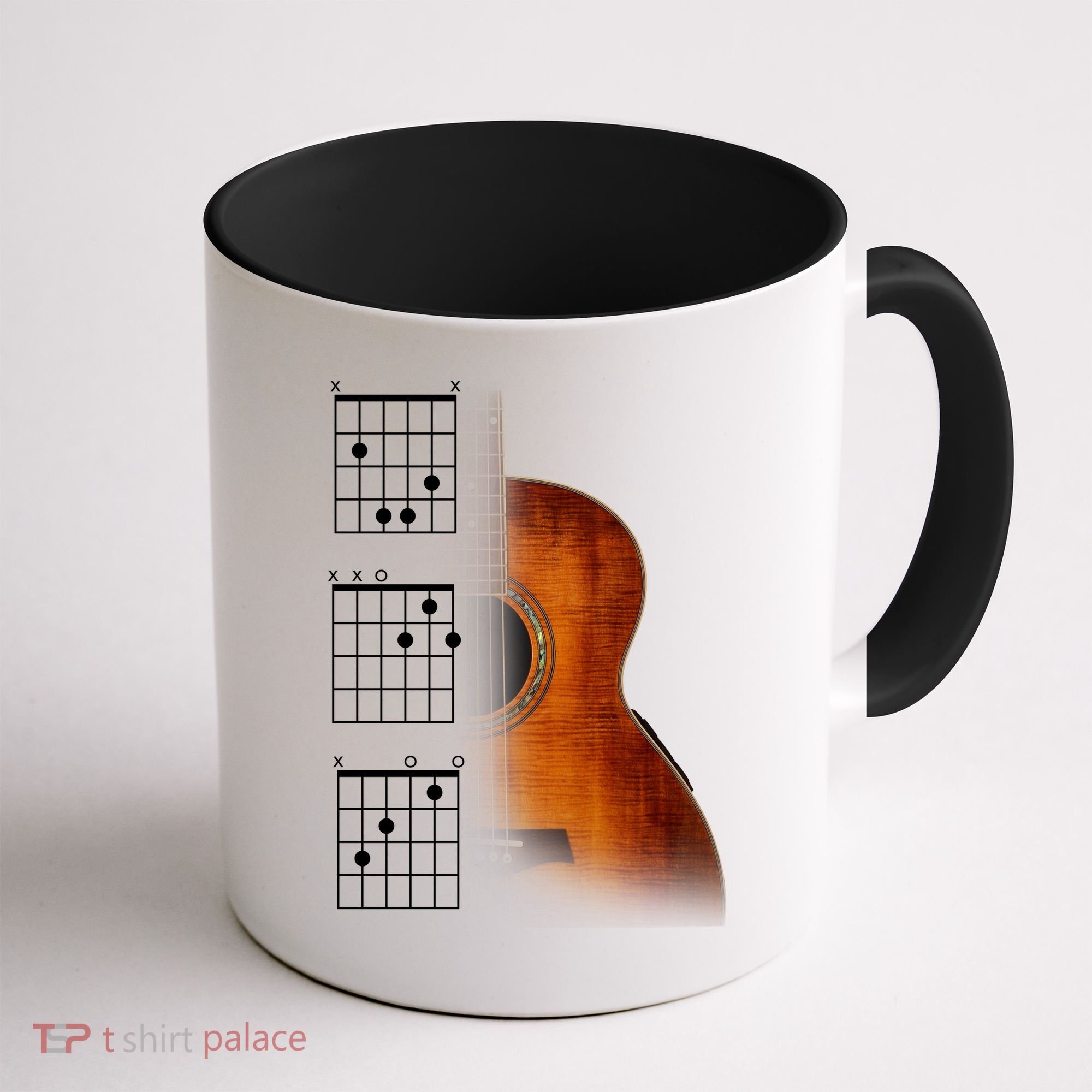 Acoustic Guitar Chords Coffee Mug
