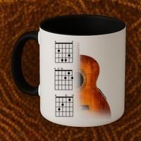 Acoustic Guitar Chords Coffee Mug thumb 2