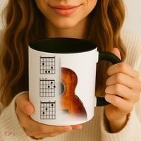 Acoustic Guitar Chords Coffee Mug thumb 3