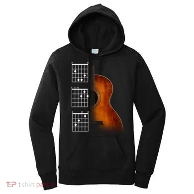 Acoustic Guitar Chords Women's Hoodie