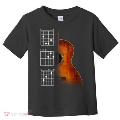 Acoustic Guitar Chords Toddler T-Shirt