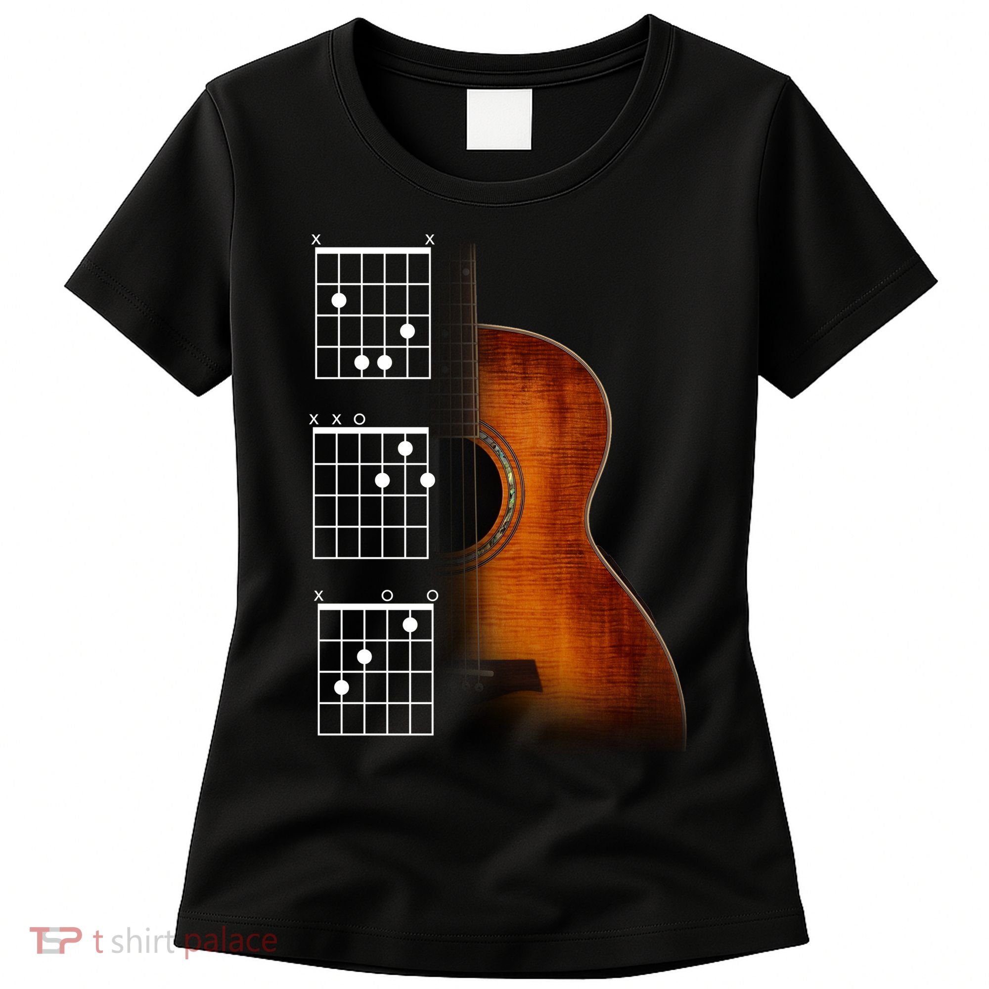 Acoustic Guitar Chords Women's T-Shirt
