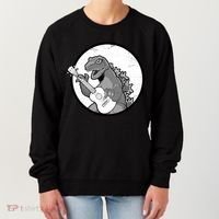 Acoustic Guitar Dinosaur Women's Sweatshirt thumb 0