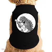 Acoustic Guitar Dinosaur Doggie Tank thumb 0