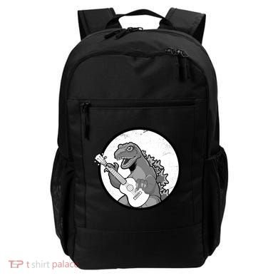 Acoustic Guitar Dinosaur Backpack