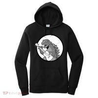 Acoustic Guitar Dinosaur Women's Hoodie thumb 0