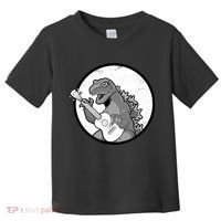 Acoustic Guitar Dinosaur Toddler T-Shirt thumb 0