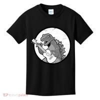 Acoustic Guitar Dinosaur Kids T-Shirt thumb 0