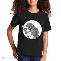 Acoustic Guitar Dinosaur Kids T-Shirt thumb 2