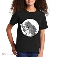Acoustic Guitar Dinosaur Kids T-Shirt thumb 2