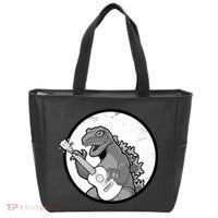 Acoustic Guitar Dinosaur Tote Bag thumb 0