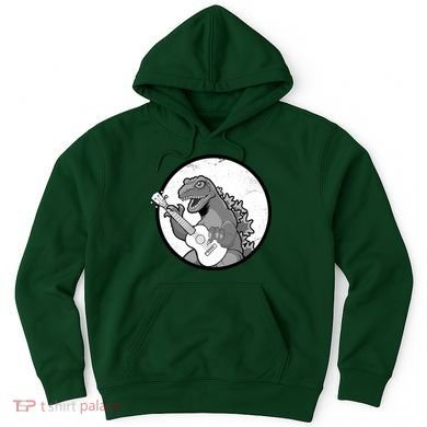 Acoustic Guitar Dinosaur Hoodie
