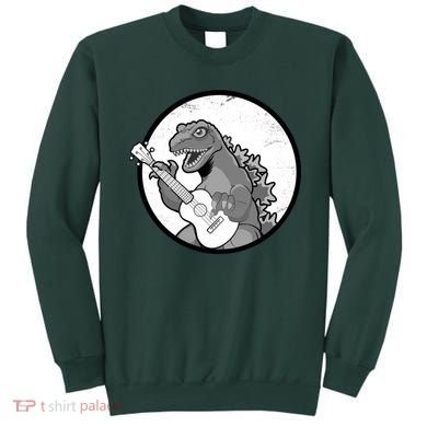 Acoustic Guitar Dinosaur Sweatshirt