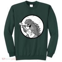 Acoustic Guitar Dinosaur Sweatshirt thumb 0