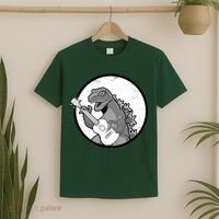 Acoustic Guitar Dinosaur T-Shirt thumb 2